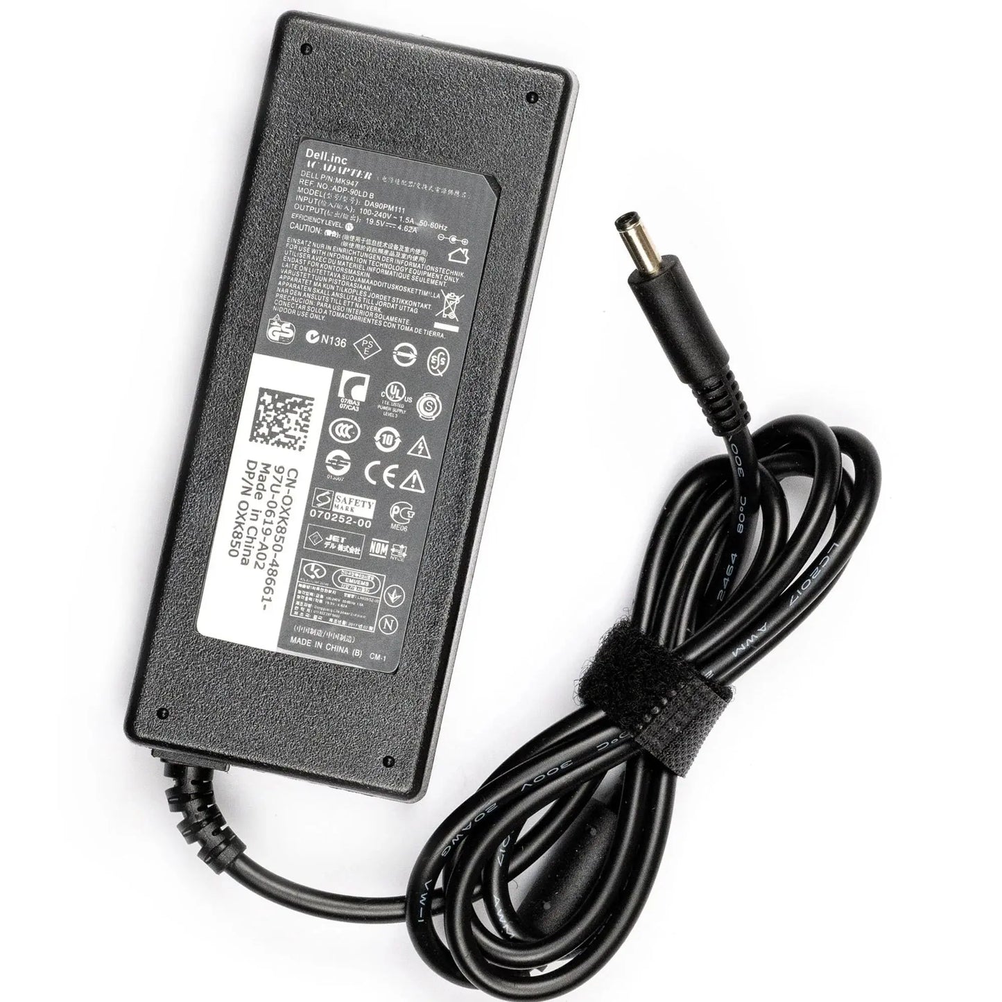 DELL 19.5 4.62A 90W Standard Pin C/P Laptop Charger Tech Dealz