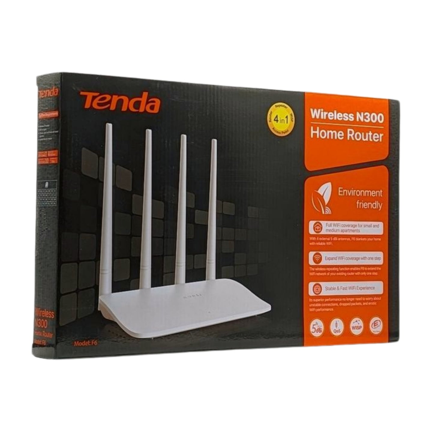Tenda F6 N300 Wireless Router / Wifi Extender Tech Dealz