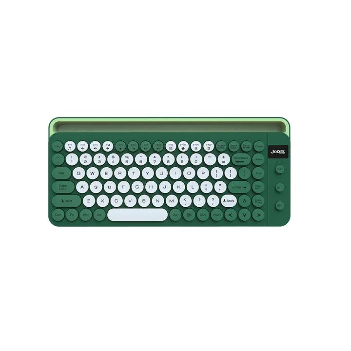 Jedel WKB100 90 Key Rechargeable Wireless Keyboard 2.4Ghz Wireless + Bluetooth
