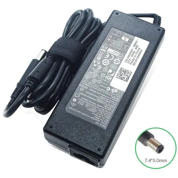 DELL 19.5 4.62A 90W Standard Pin C/P Laptop Charger Tech Dealz