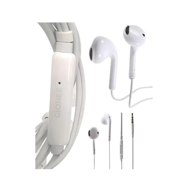 Gionee Handsfree 100% Original for Android and iOS Premium Quality with Deep Bass Sound and Clear Voice Calls. 3.5mm jack earphones. Tech Dealz