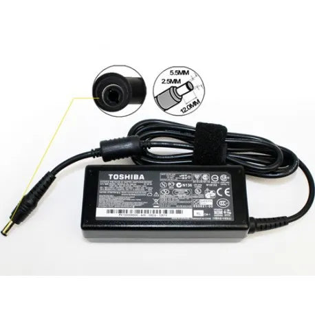 TOSHIBA 19V 3.42A 65W STANDARD PIN Laptop Charger Tech Dealz