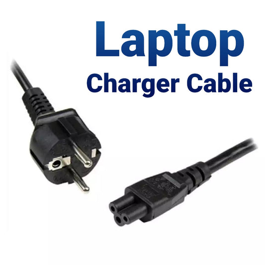 Plug 3-Prong Laptop Power Cord Cable Lead 3 Pin Charger AC Adapter – Black Tech Dealz