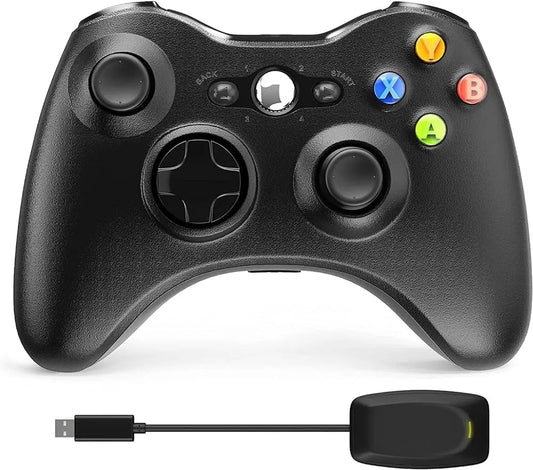 Xbox 360 Wireless Game Controller 2.4g Dongle Tech Dealz