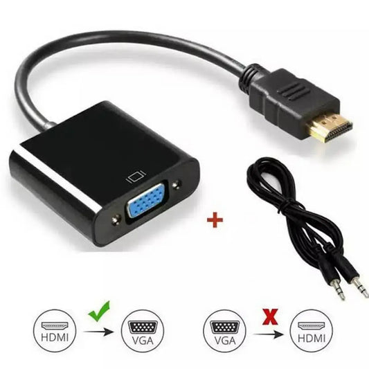 HDMI to VGA Adapter with Audio Tech Dealz