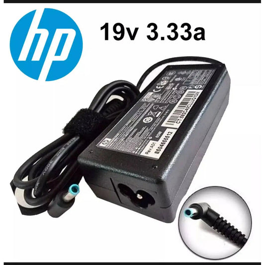 HP 19.5V 3.33A BLUE PIN 65W Laptop Charger Tech Dealz