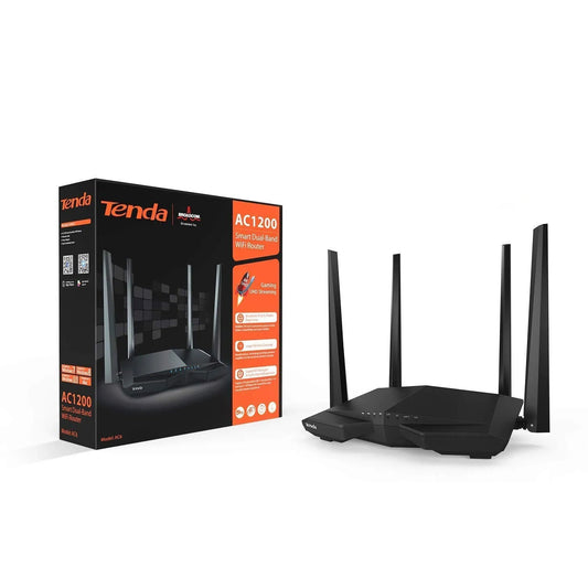 Tenda AC6 AC1200 Smart Dual-Band Wireless Router Tech Dealz